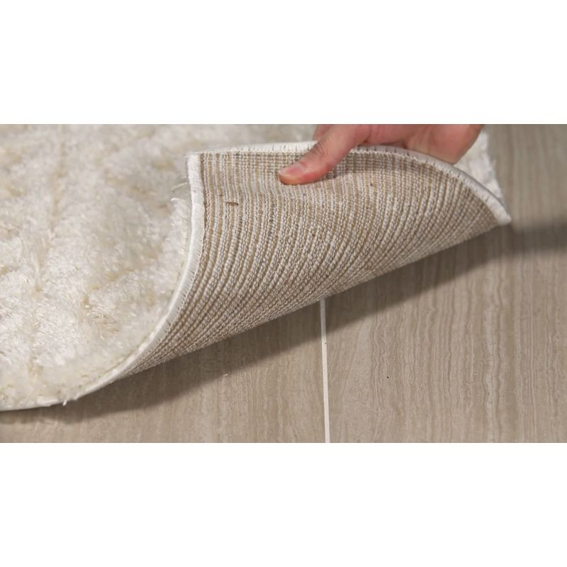 Sparta Shag SPG513 Power Loomed Indoor Area Rug - Ivory/Beige - 5'1"x7'6" - Safavieh.