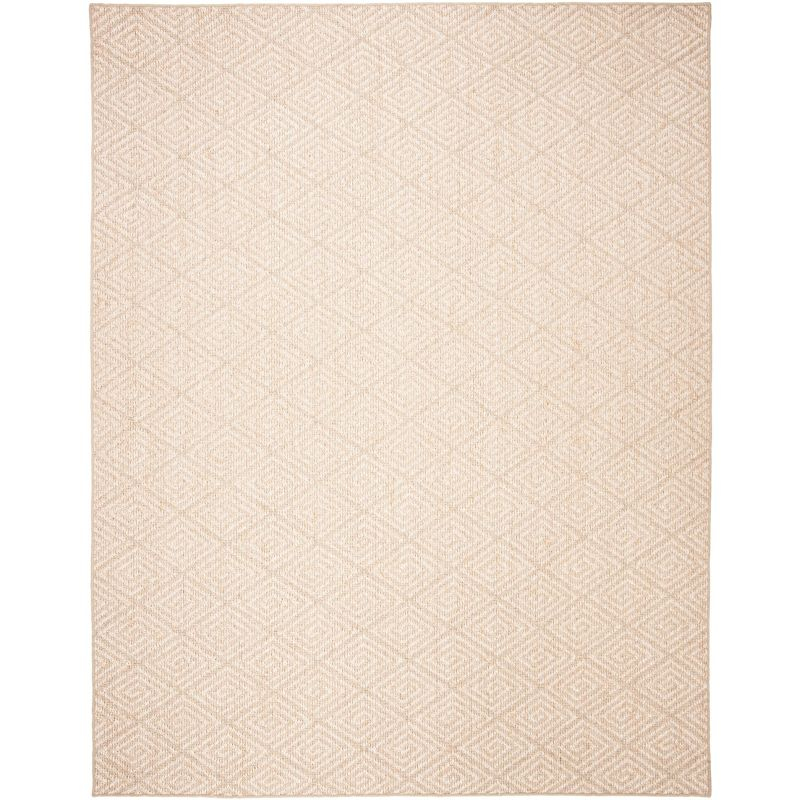 Palm Beach PAB360 Power Loomed, Jacquard Weave Indoor Area Rug - 6'x9' - Beige/Beige - Safavieh
