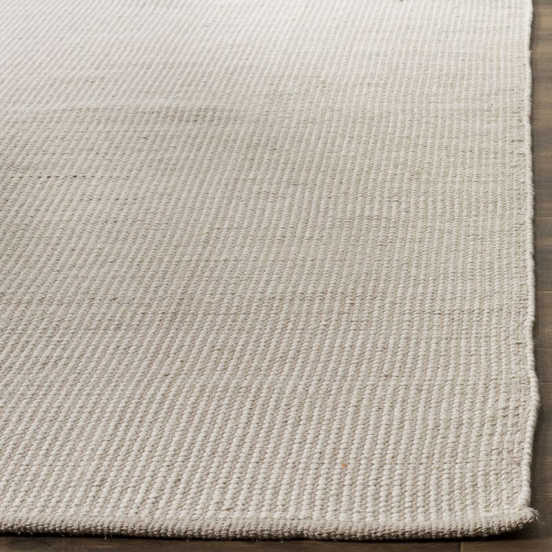 Montauk MTK345 Hand Woven Indoor Area Rug - Ivory/Grey - 6'x9' - Safavieh