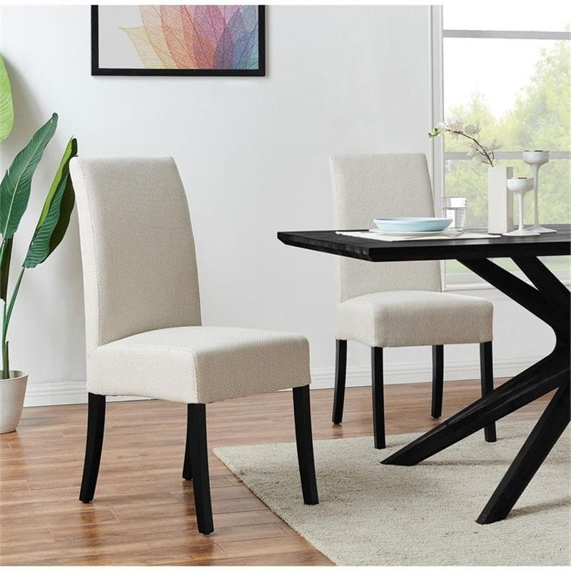New Pacific Direct Valencia Fabric Chair, (Set of 2)