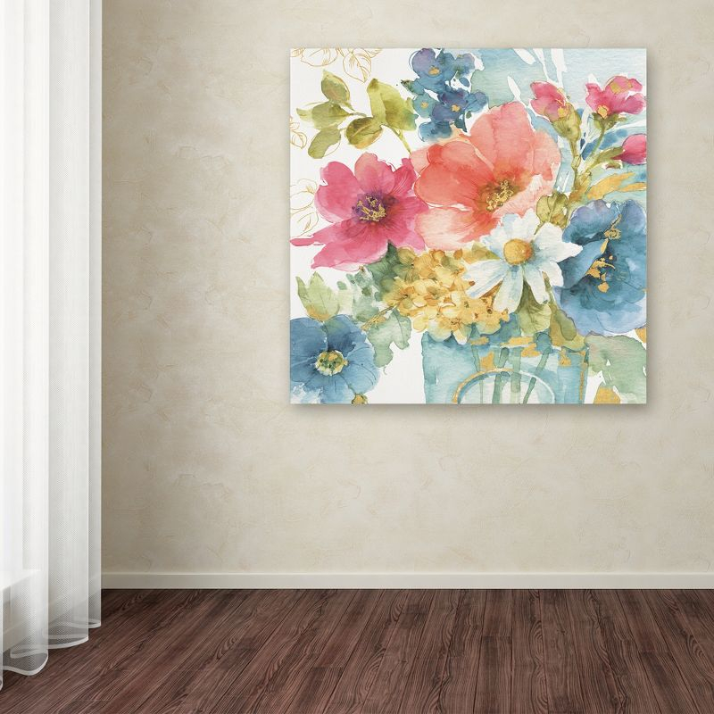 Trademark Fine Art -Lisa Audit 'My Garden Bouquet II' Canvas Art - 14''x14''