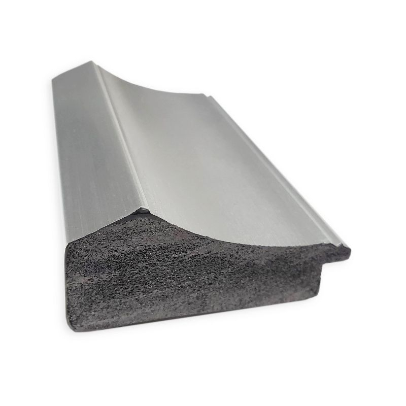 Amanti Art Peak Polished Nickel Narrow Picture Frame Opening Size 11x14 in.