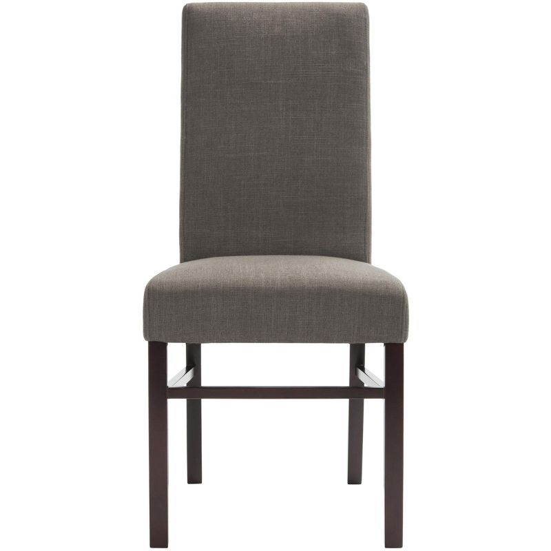 Classic 20" H Side Chair (Set of 2) - HUD8205 - Charcoal - Safavieh Couture