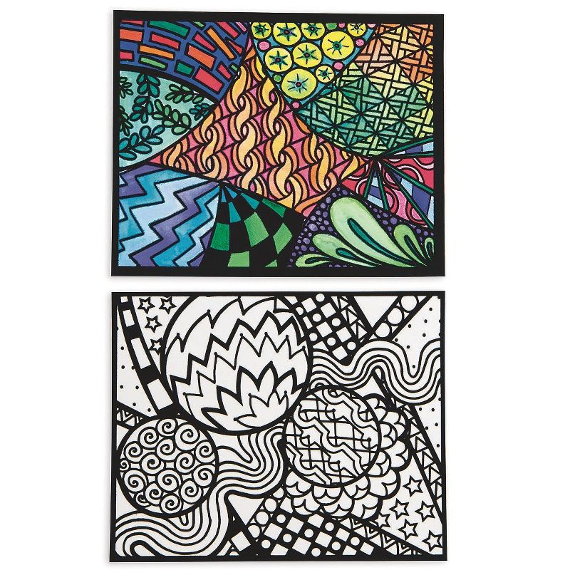 S&S Worldwide Abstract Velvet Art Poster 8 IN X 10 IN Pk30