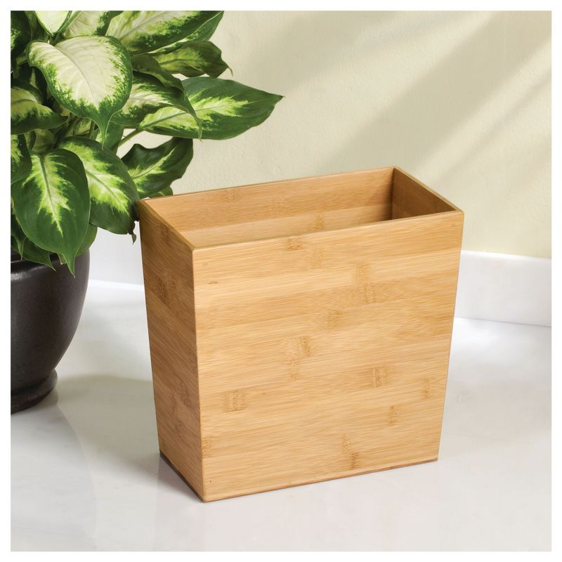 iDesign Formbu Rectangular Waste Can in Natural