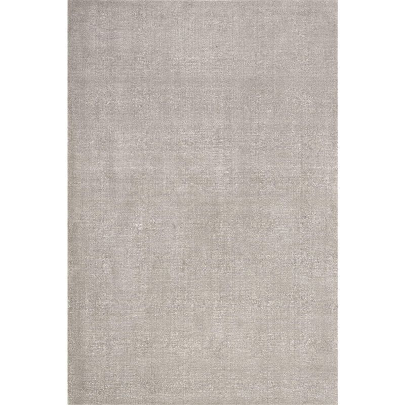 Nuloom Arrel Speckled Wool-Blend Area Rug, 6' x 9', Dove Grey