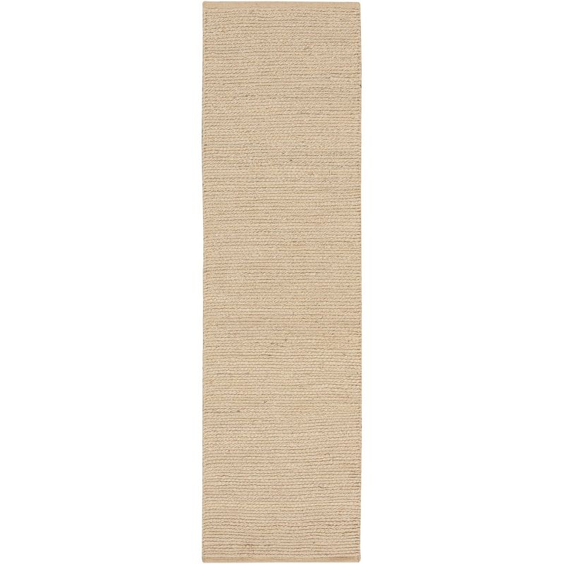 Nourison Hand Woven Natural Jute Rug Bleached 2'3" x 8'