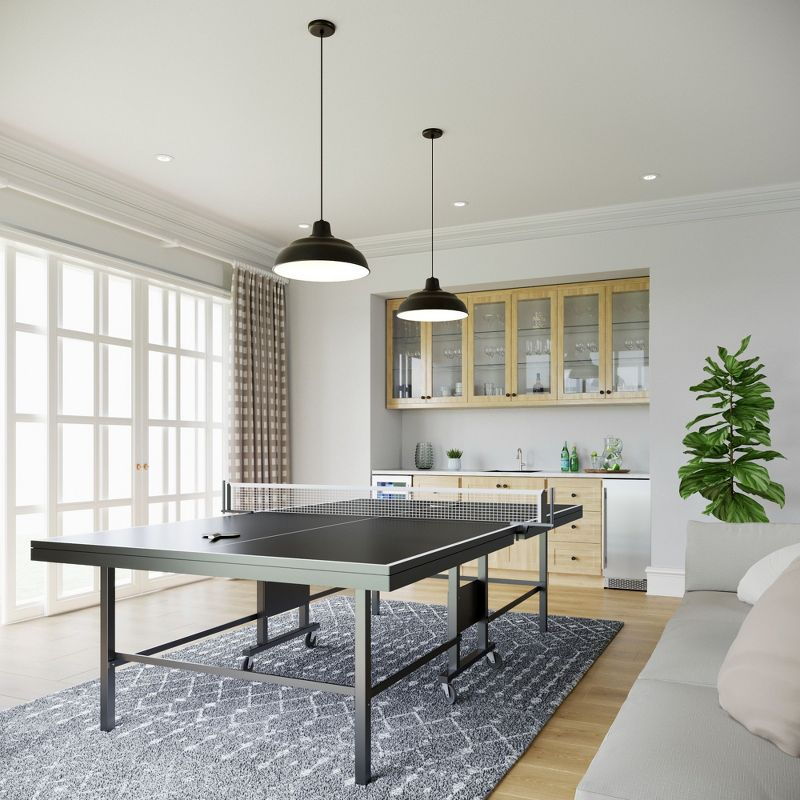 Millennium Lighting R Series 1 - Light Pendant in  Satin Black