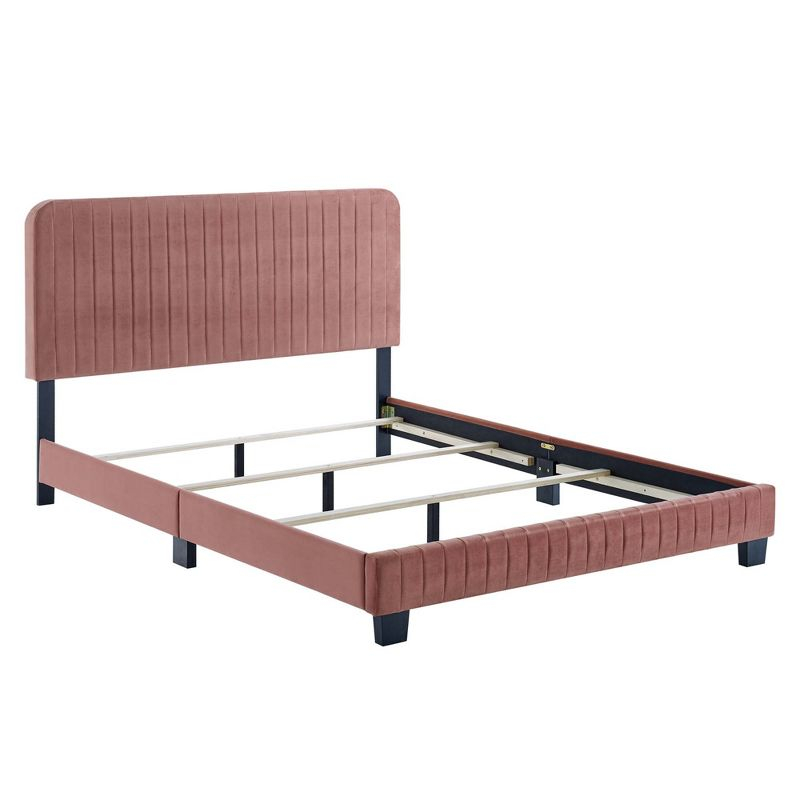 Modway Celine Channel Tufted Performance Velvet King Bed