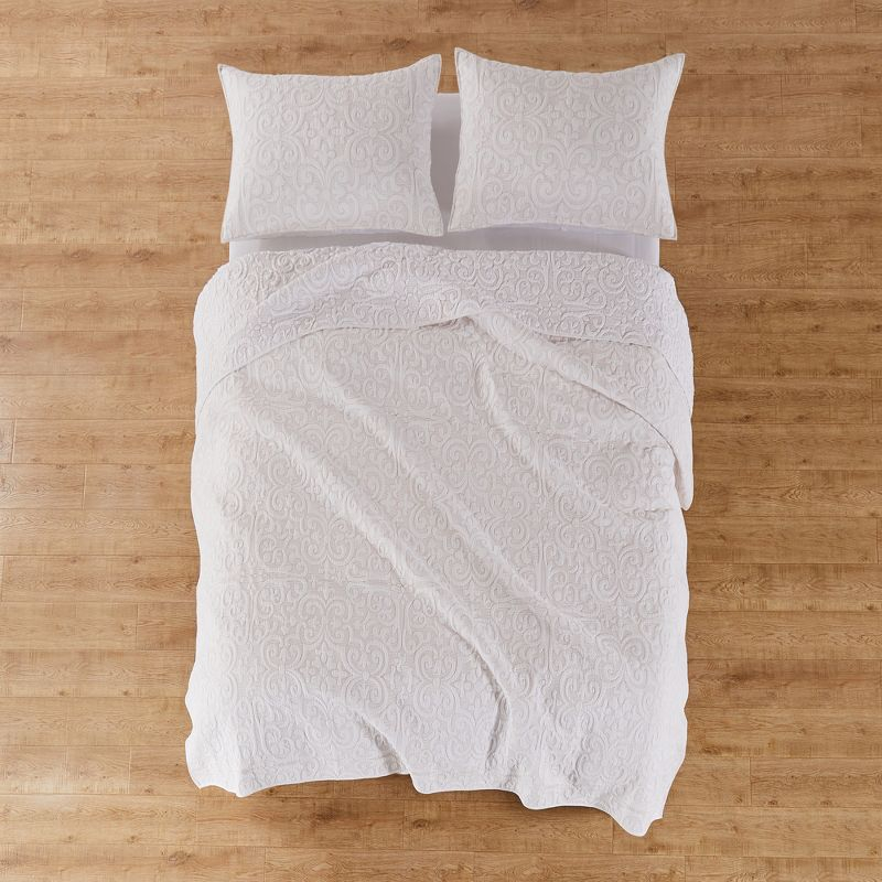 Sherbourne Taupe Stitch - One King Quilt - Levtex Home