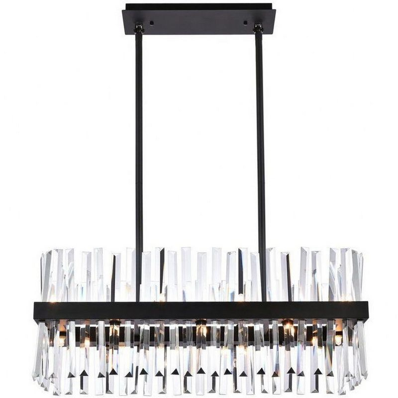 Elegant Lighting Serephina 16 - Light Chandelier in  Black