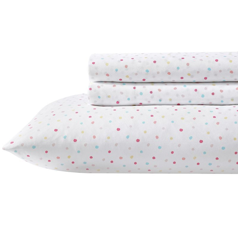 Laura Ashley Confetti 100% Microfiber Sheet Set