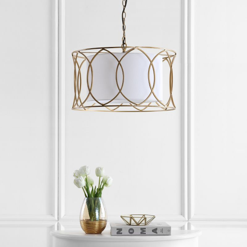 Silas Pendant Lamp - LIT4520 - Gold - Safavieh
