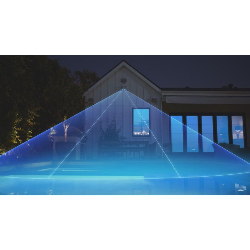 Ring Floodlight Cam Wired Plus Security Camera - Black: Wi-Fi, Motion Detection