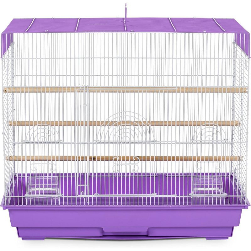 Prevue Pet Products SP1804-3 Flight Cage, Lilac/White,26" L x 14" W x 22 1/4" H