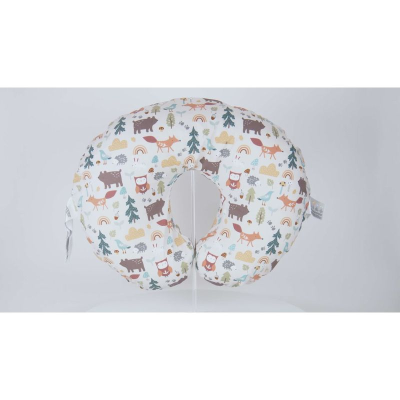 Boppy Original Support Nursing Pillow Cover - Colorful Wildlife