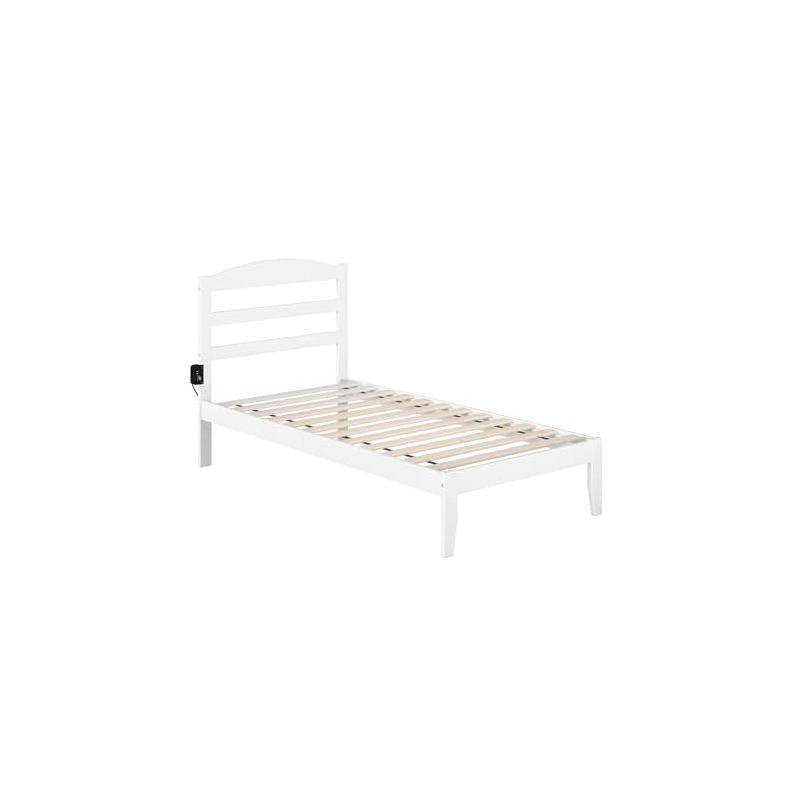 AFI Furnishings Warren Platform Bed T WH
