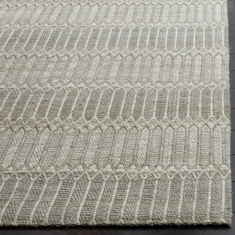 Marbella MRB124 Hand Loomed Indoor Area Rug - Camel/Grey - 5'x8' - Safavieh