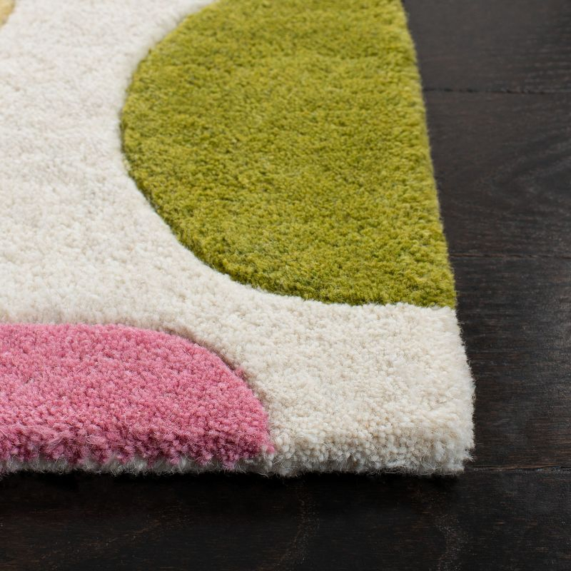 Soho SOH753 Hand Tufted Area Rug - Ivory/Multi - 8'3"x11' - Safavieh.