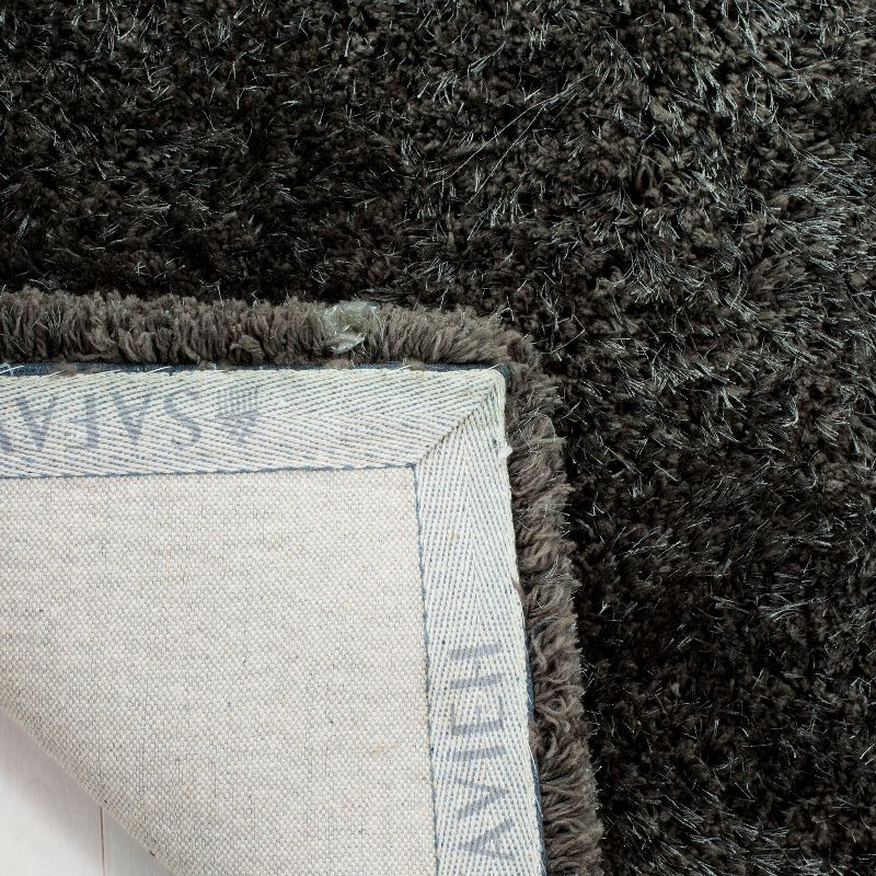 Supreme Shag SGS621 Hand Tufted Indoor Area Rug - Dark Grey - 8'x10' - Safavieh