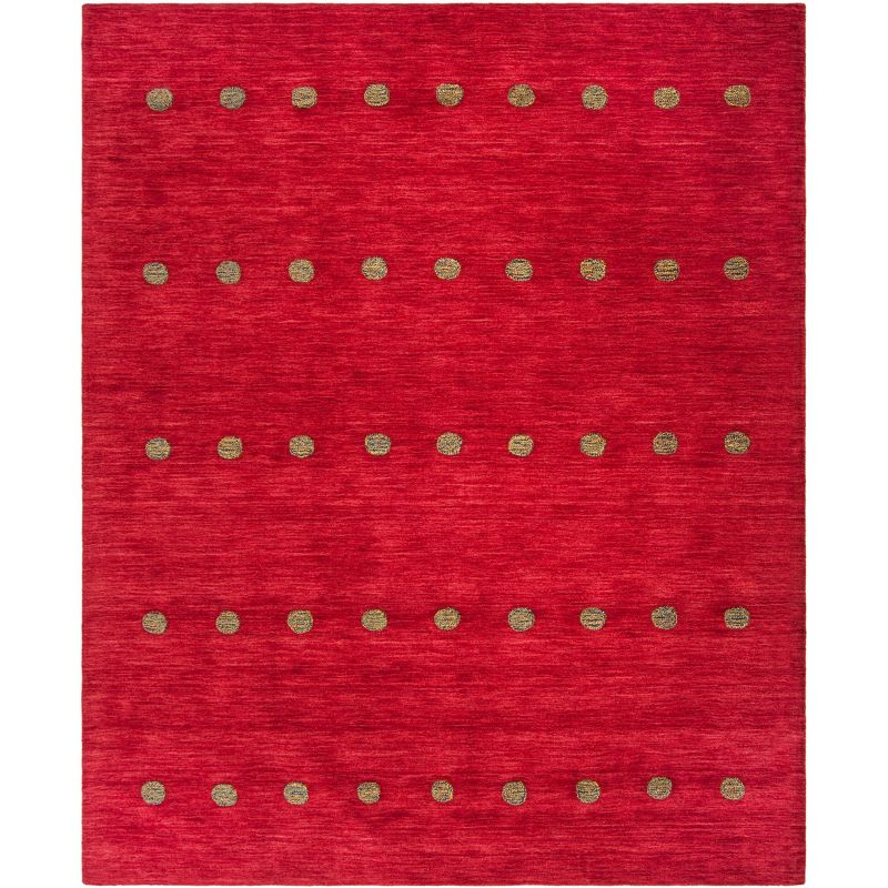 Himalaya HIM590 Handmade Area Rug - 8'x10' - Red - Safavieh
