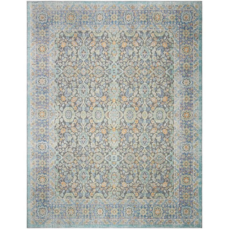 Provance PRV134 Power Loomed Indoor Area Rug - 8'x10' - Blue/Green - Safavieh