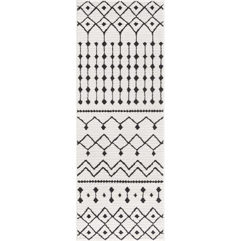 Hauteloom Runner Area Rug   Black
