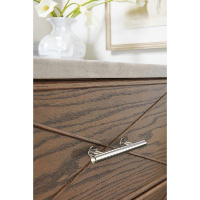 Amerock Radius 3 inch (76mm) Center-to-Center Polished Chrome Cabinet Pull