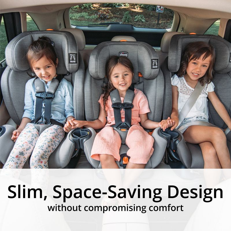 Chicco OneFit ClearTex All-in-One Convertible Car Seat - Slate