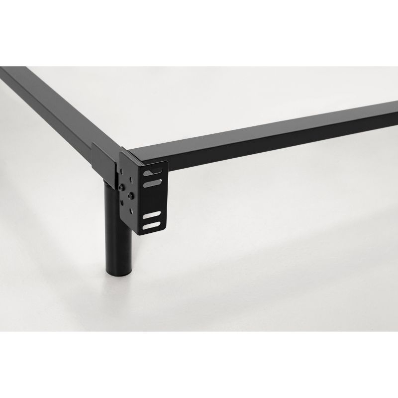 Twin XL Metal Bed Base Black - Tuft & Needle: Basic Frame, 5-Year Warranty, No Tools Assembly, Metal Headboard