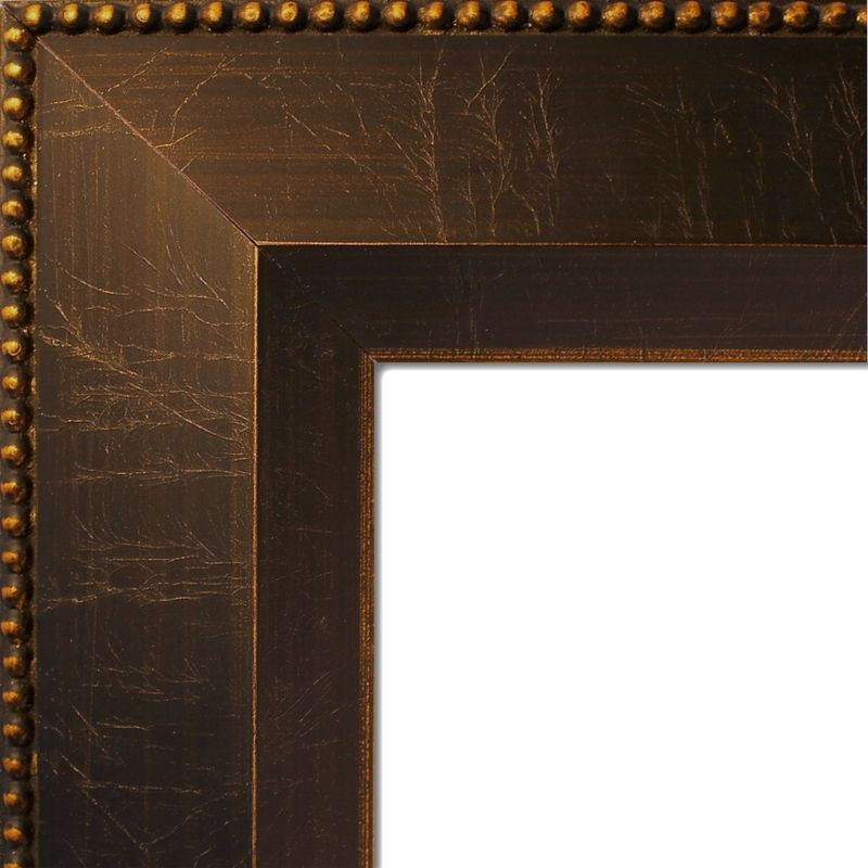 Amanti Art Signore Bronze Wood Picture Frame Opening Size 24x36 in.