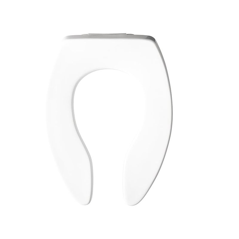 Bemis  Toilet Seat,Elongated Bowl,Open Front 1655SSCT
