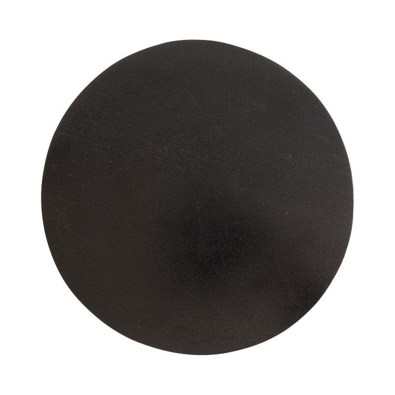 Kate and Laurel Dahl Wood Drink Table, 8x8x23, Black
