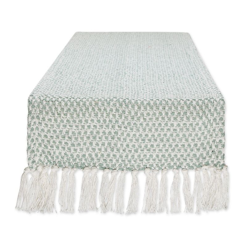 Design Imports  Jadeite Woven Table Runner 15X108
