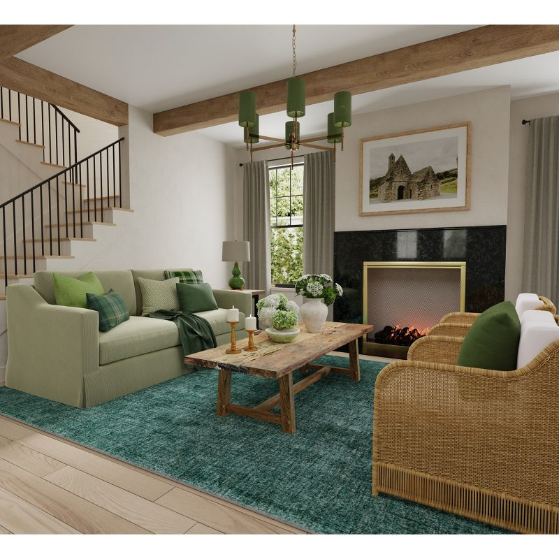 Luna Modern Solid Area Rug