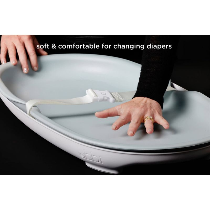 Ubbi Foam Changing Pad - Gray