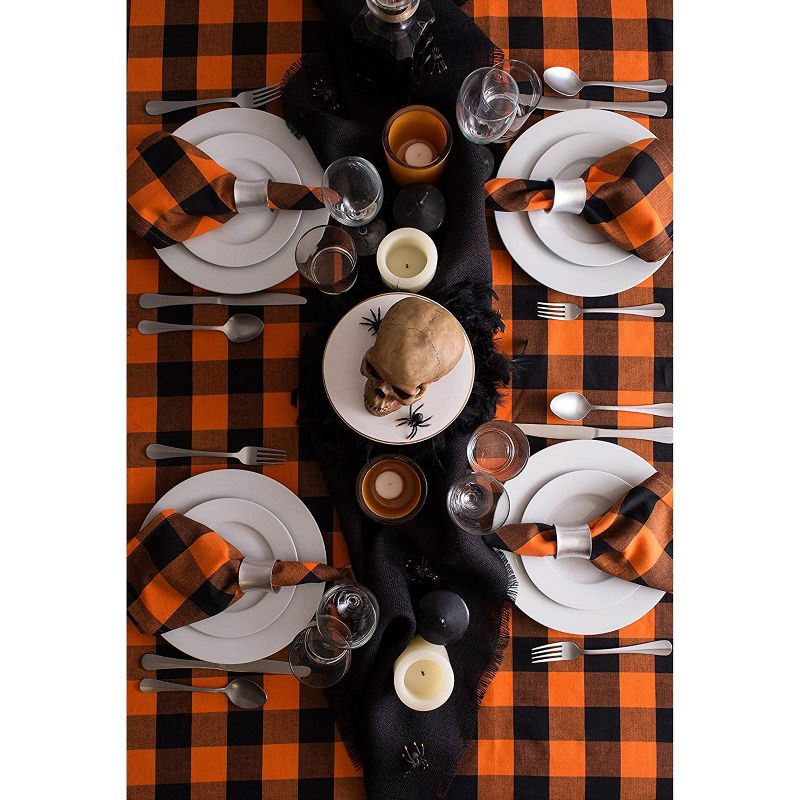 Design Imports Black Jute Table Runner 15X74