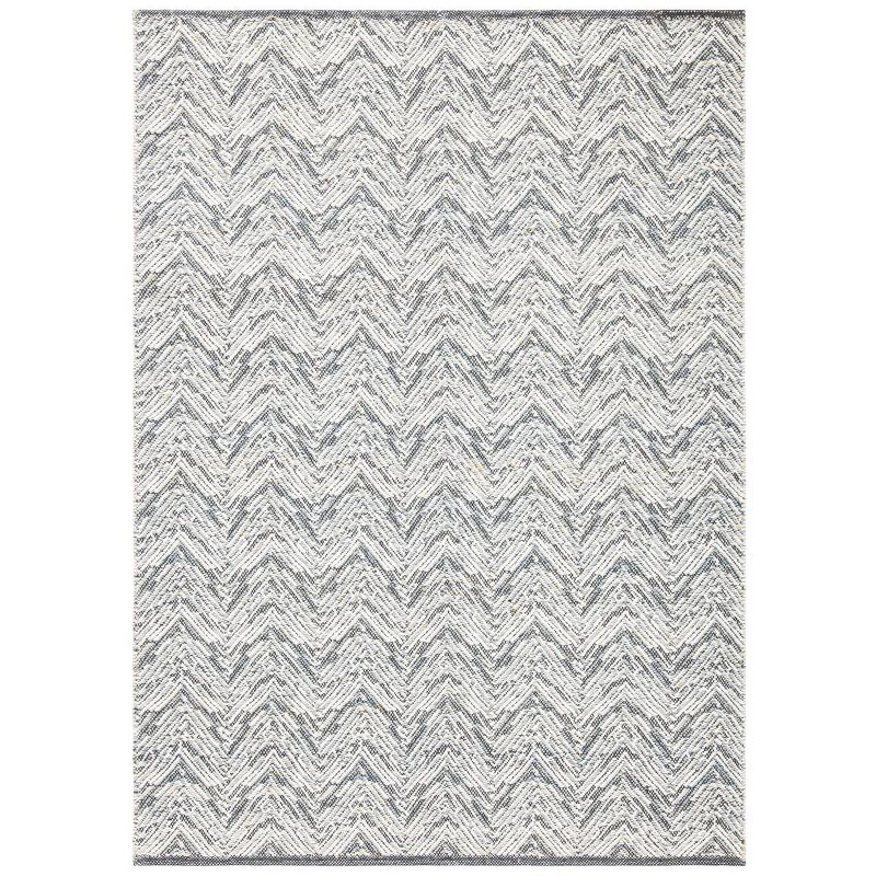 Kilim KLM401 Hand Woven Area Rug - Grey - 4'x6' - Safavieh