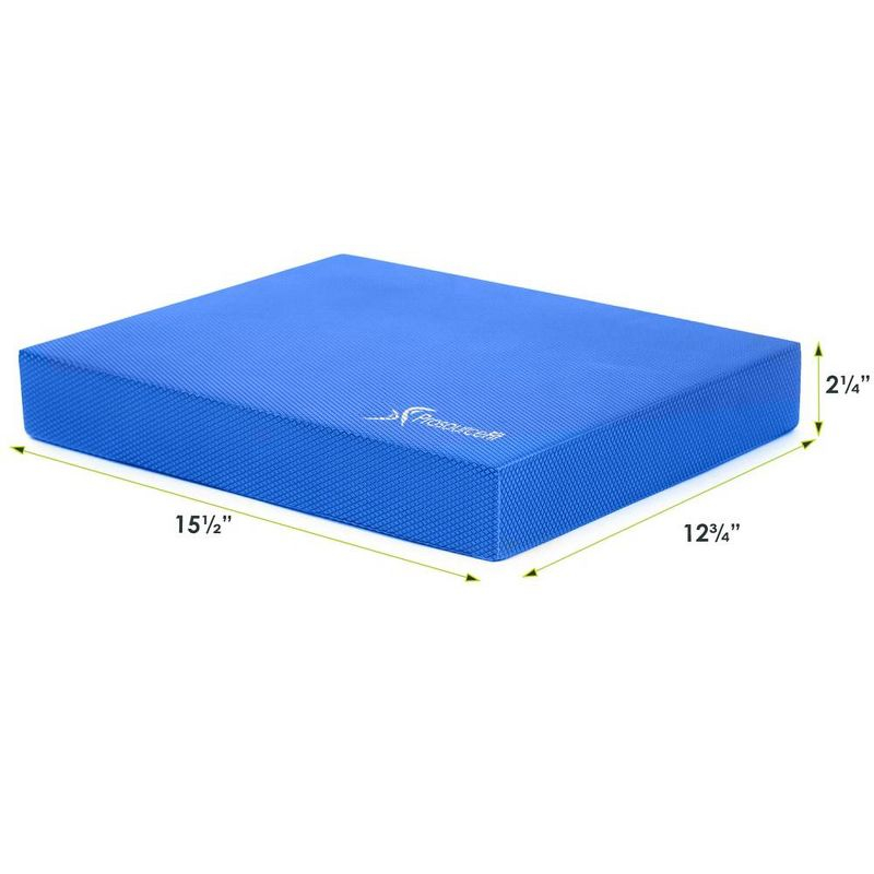 ProsourceFit Exercise Balance Pad 15.5x12.75-in, Blue
