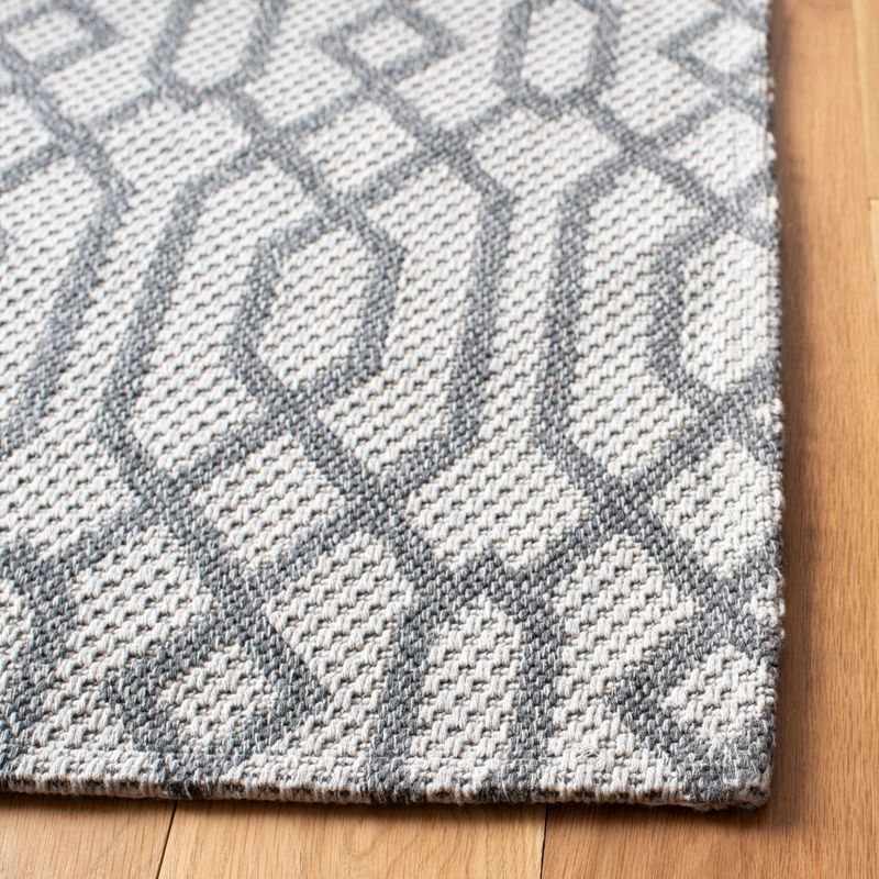 Augustine AGT421 Power Loomed Runner Rug - Anthracite/Light Grey - 2'x8' - Safavieh.