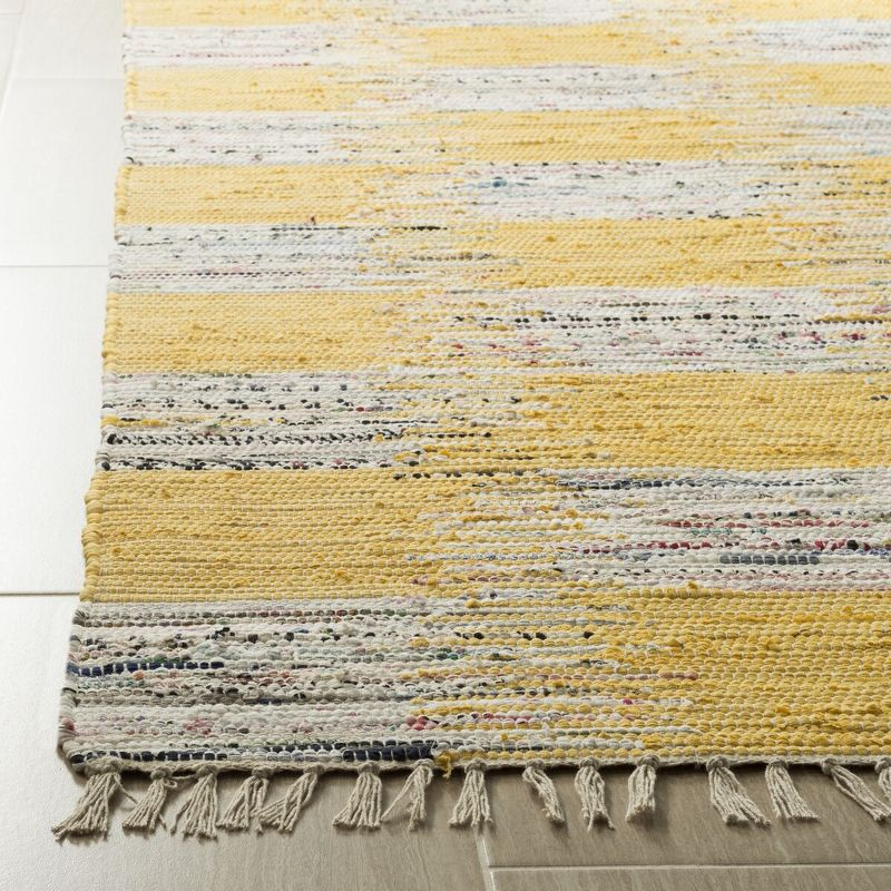 Montauk MTK721 Hand Woven Indoor Accent Rug - Yellow/Multi - 2'6"x4' - Safavieh.