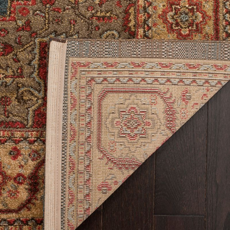 Mahal MAH656 Power Loomed Area Rug - Navy/Natural - 5'1"x7'7" - Safavieh.