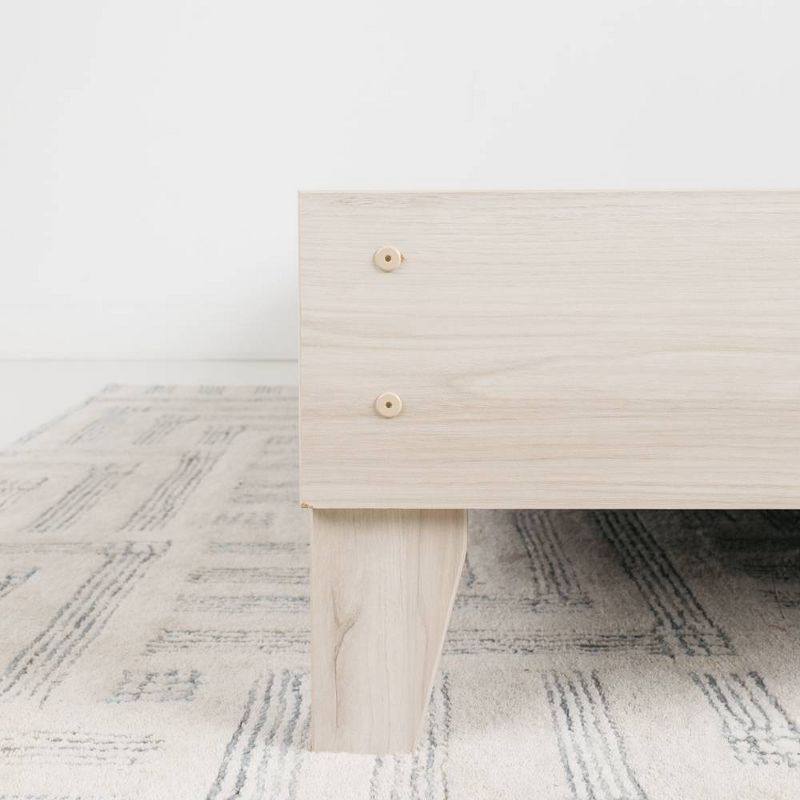 Queen Socalle Platform Bed Natural - Signature Design by Ashley