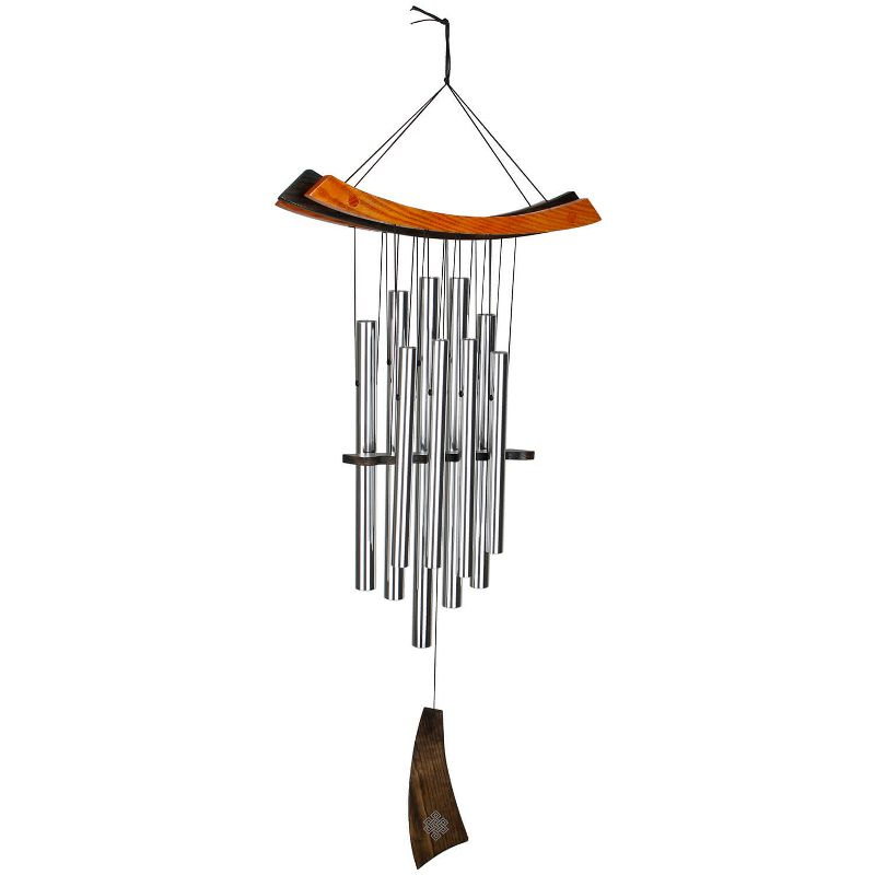 Woodstock Windchimes Woodstock Healing Chime, Wind Chimes For Outside, Wind Chimes For Garden, Patio, and Outdoor Decor, 34"L