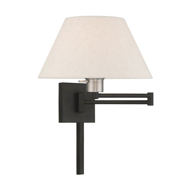 Livex Lighting 1 - Light Wall Light in  Black