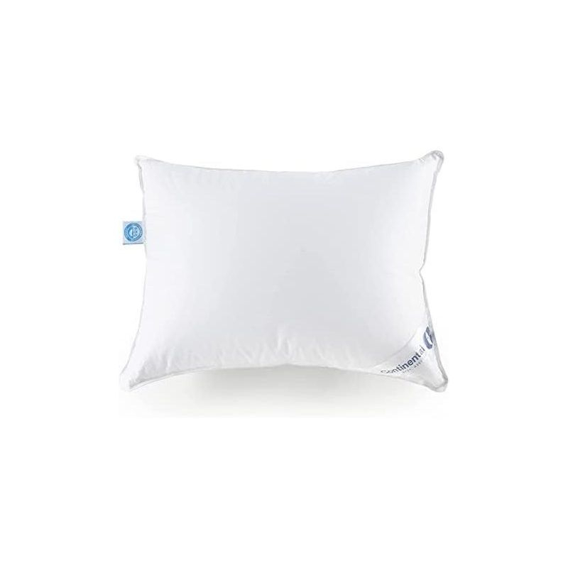 Continental Bedding Siberian 800FP 100% Goose Down Pillow Soft Support King Size Pack of 1