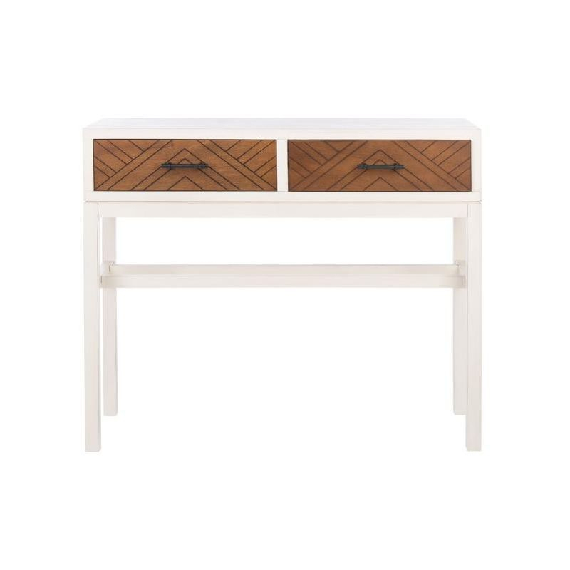 Ajana 2 Drawer Console Table - CNS5709C - Off-White - Safavieh
