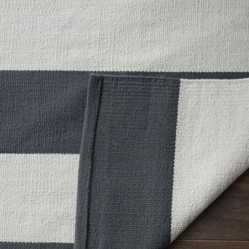 Montauk MTK712 Hand Woven Indoor Accent Rug - Grey/Ivory - 4'x6' - Safavieh