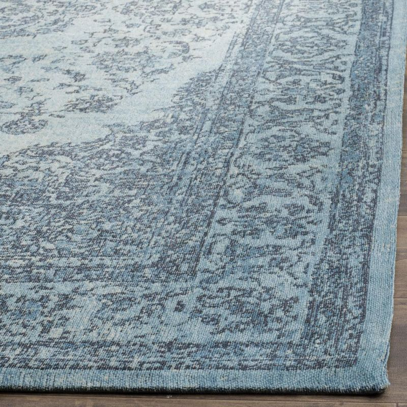 Classic Vintage CLV121 Loomed Indoor Runner Rug - Blue - 2'4"x8' - Safavieh
