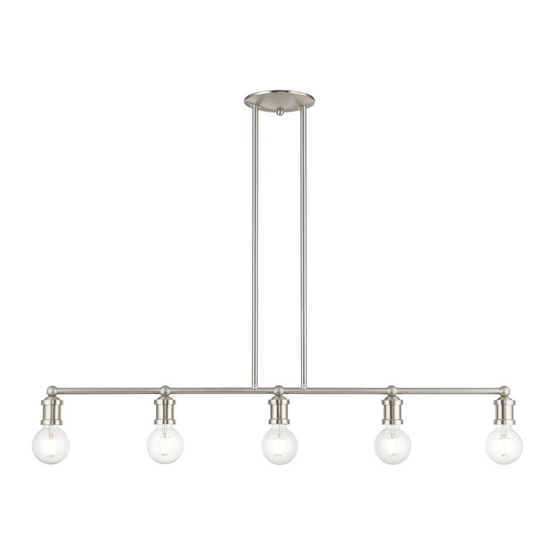 Livex Lighting Lansdale 5 - Light Chandelier in  Brushed Nickel